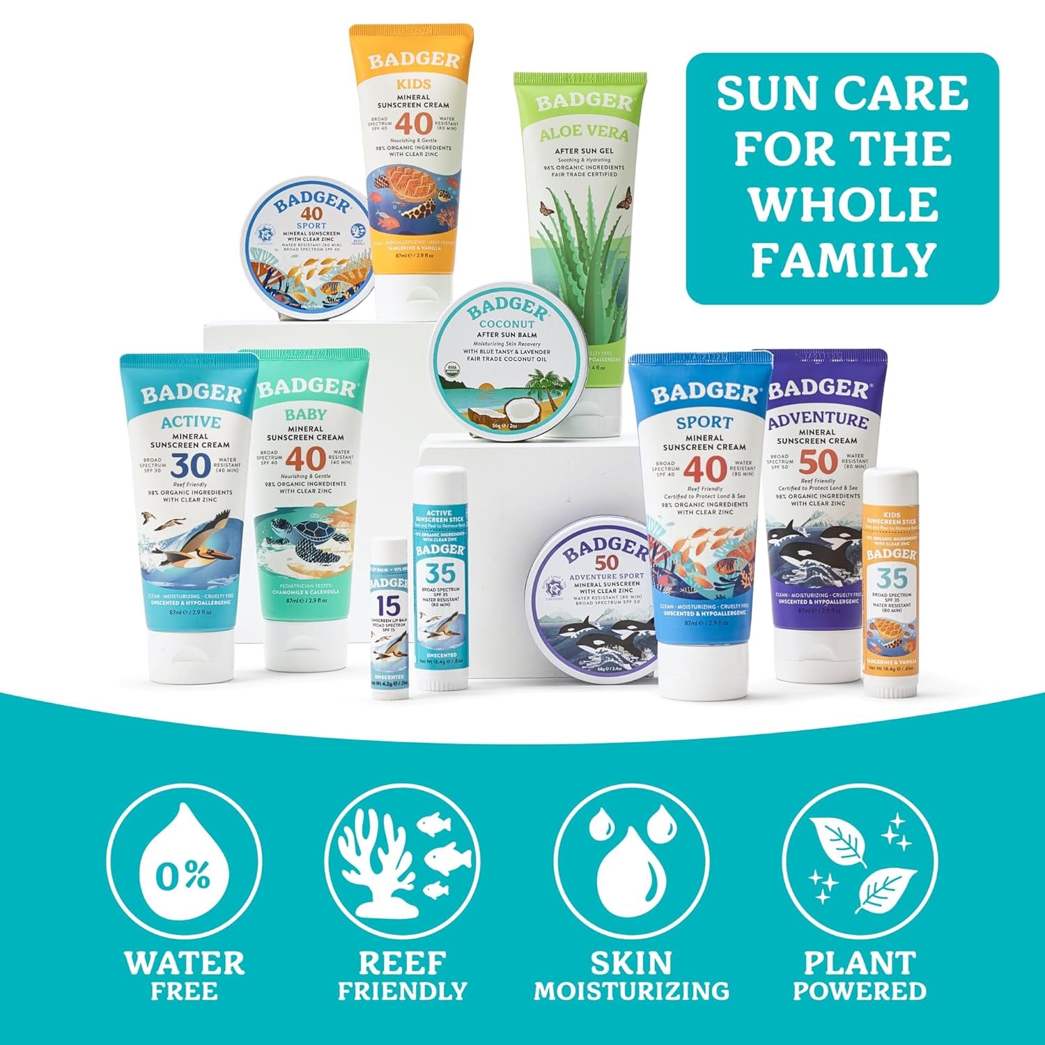 Coconut after Sun Balm with Organic Cocoa Butter & Shea Butter, Rescue Balm, Soothing & Cooling Balm for Tight Dry Skin after Sun Exposure, 2 Oz